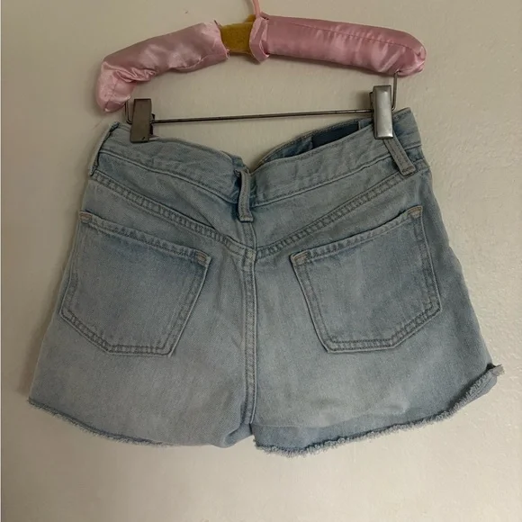Old Navy Light Blue Denim Shorts - Picture 2 of 3
